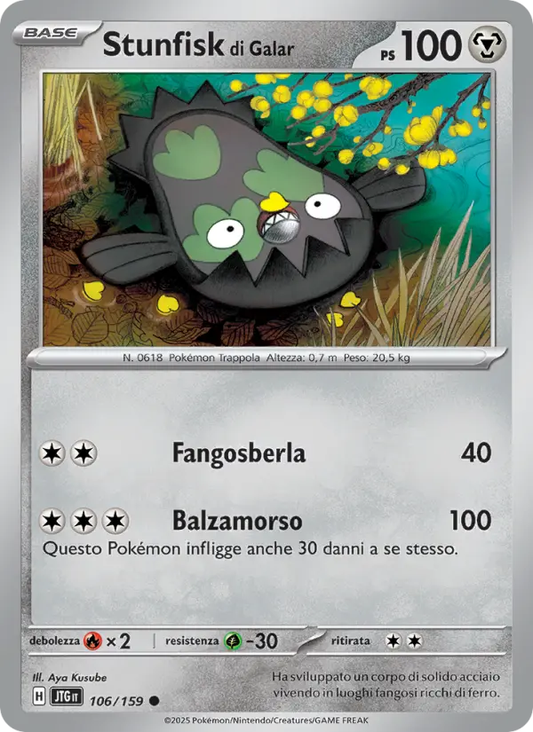 Stunfisk di Galar #106
