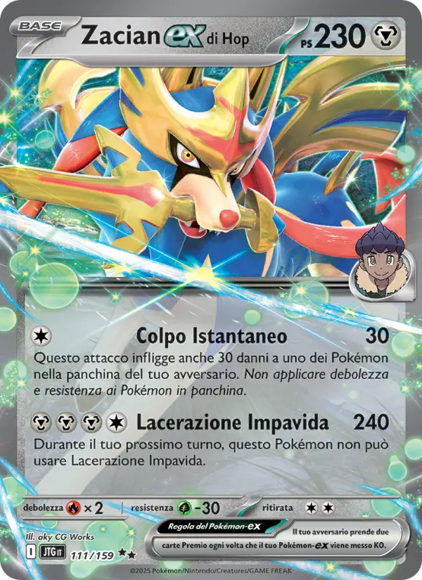 Zacian ex di Hop #111