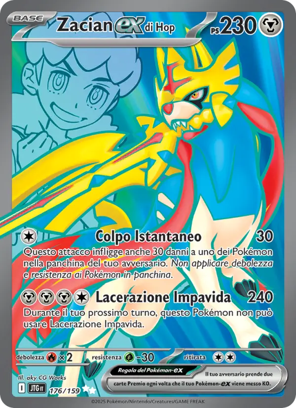 Zacian ex di Hop #176