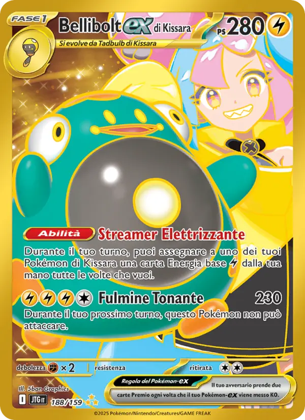 Iono's Bellibolt ex #188
