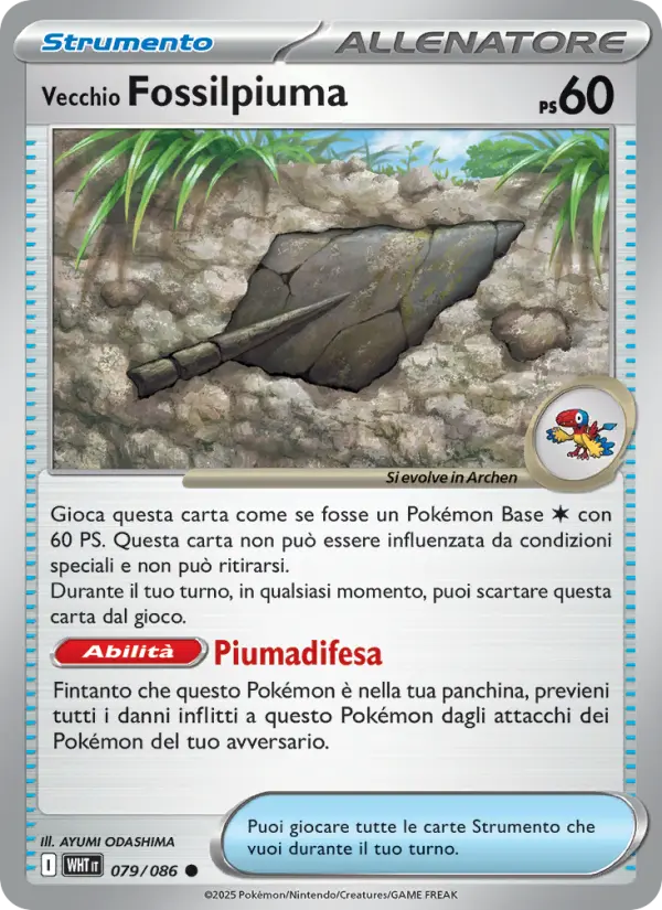 Vecchio Fossilpiuma #079