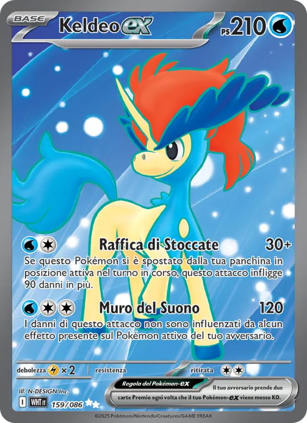 Keldeo-EX #159