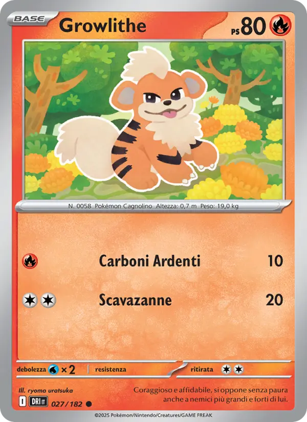 Growlithe #027