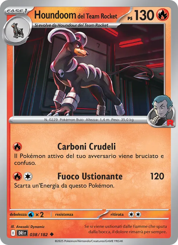Houndoom del Team Rocket #038