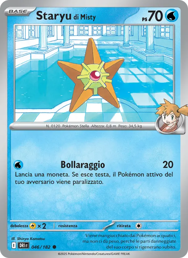 Misty's Staryu #046
