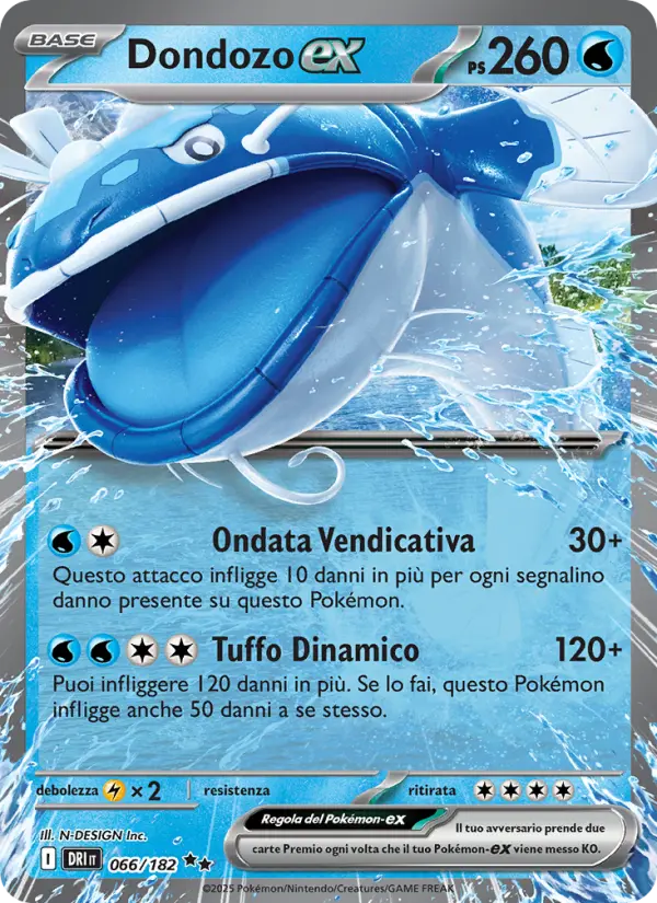 Dondozo ex #066