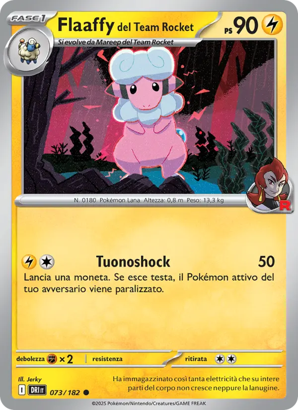 Flaaffy del Team Rocket #073