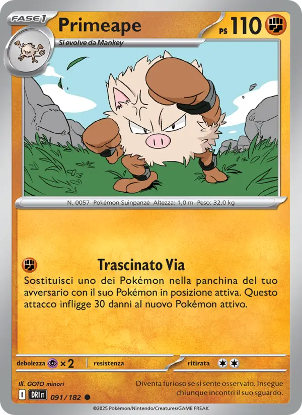 Primeape #091