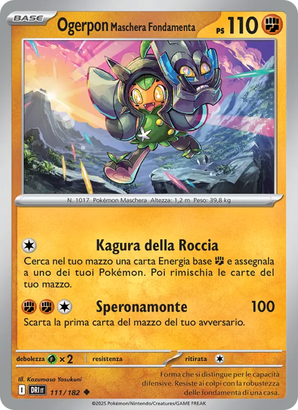 Ogerpon Maschera Fondamenta #111