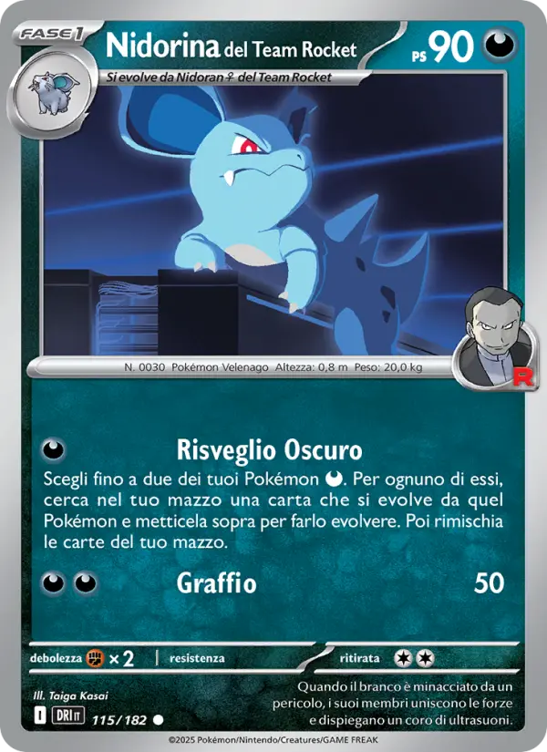 Nidorina del Team Rocket #115 — Rivali Predestinati