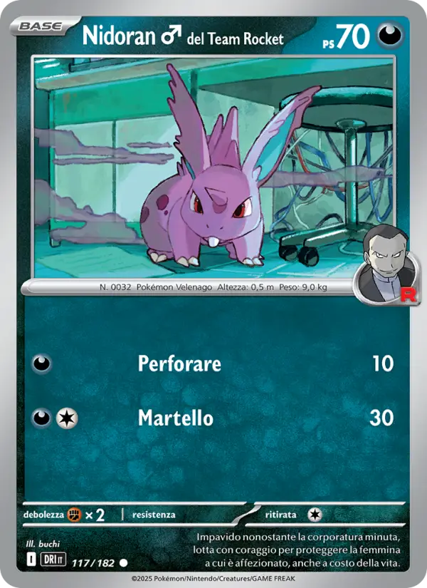 Nidoran♂ del Team Rocket #117