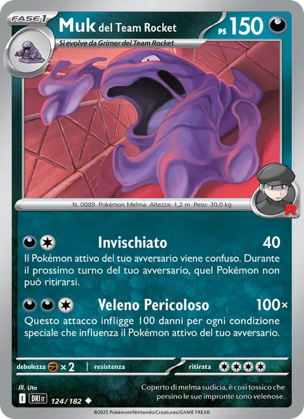Muk del Team Rocket #124 — Rivali Predestinati
