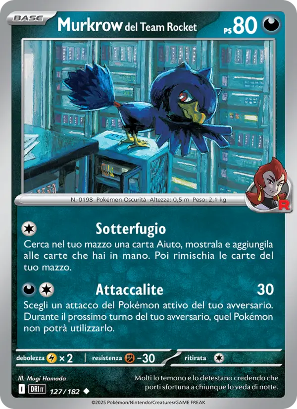 Murkrow del Team Rocket #127