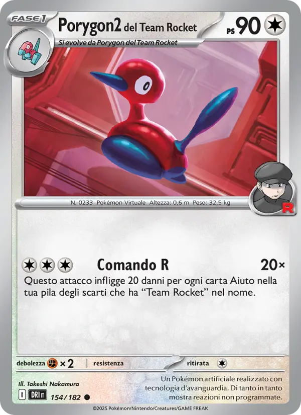 Porygon2 del Team Rocket #154