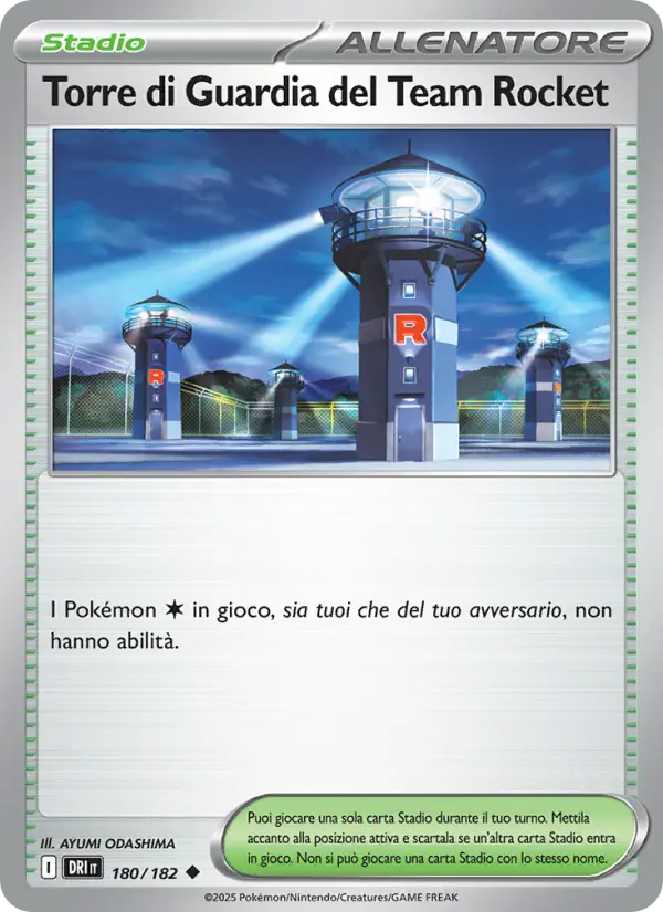Torre di Guardia del Team Rocket #180