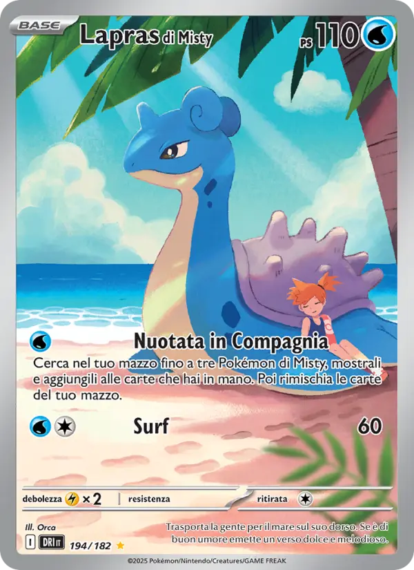 Lapras di Misty #194