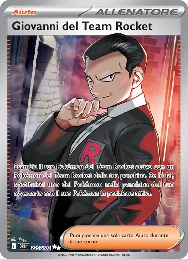 Giovanni del Team Rocket #225
