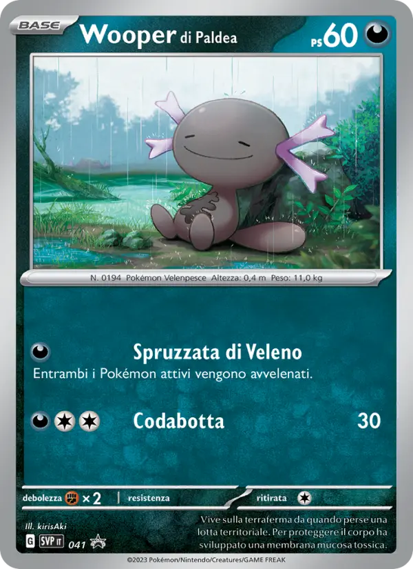 Wooper di Paldea #041