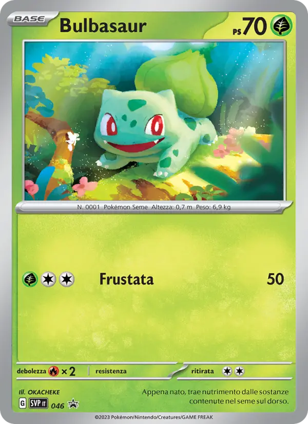Bulbasaur #046 — SVP Black Star Promos