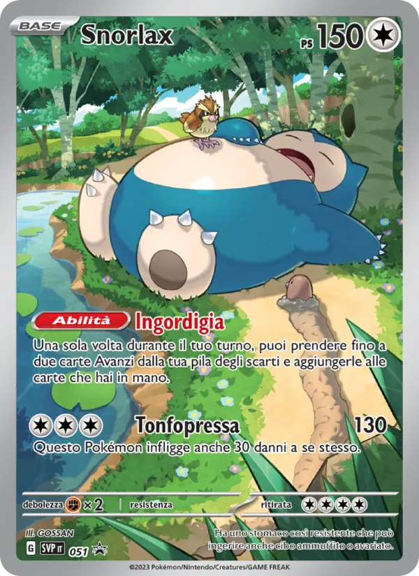 Snorlax #051 — SVP Black Star Promos