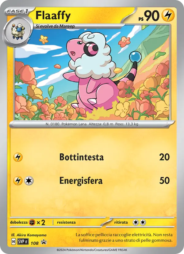 Flaaffy #108 — SVP Black Star Promos