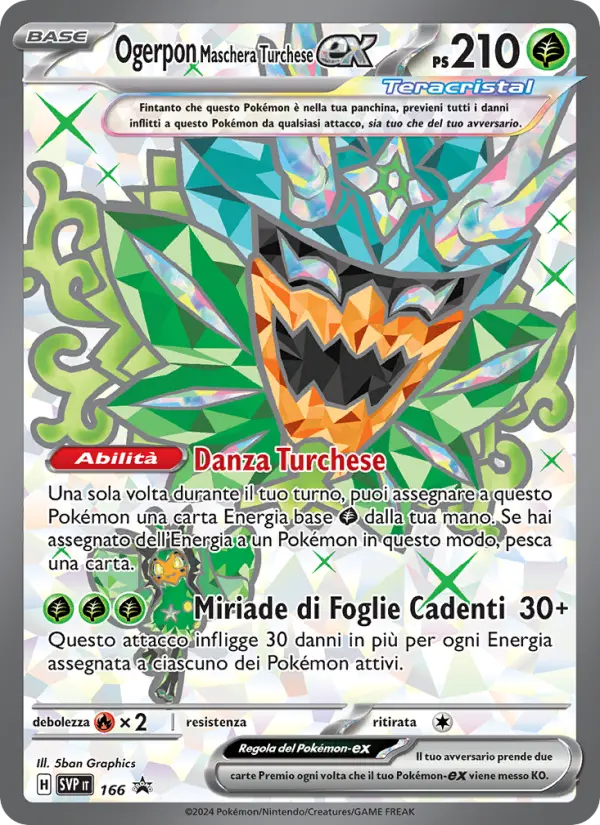 Ogerpon Maschera Turchese ex #166