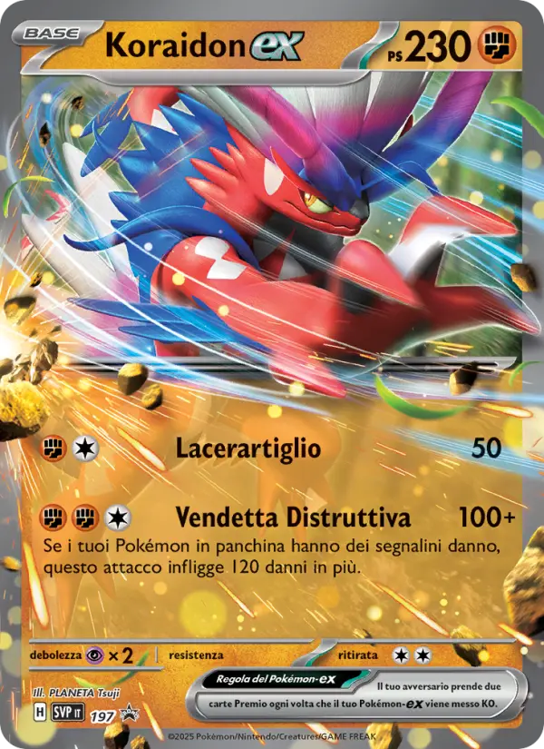 Koraidon ex #197