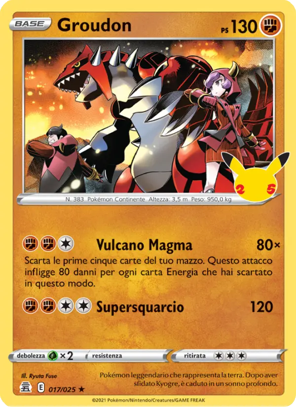 Groudon #017