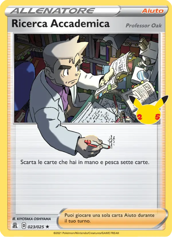 Ricerca Accademica (Professor Oak) #023 — Gran Festa