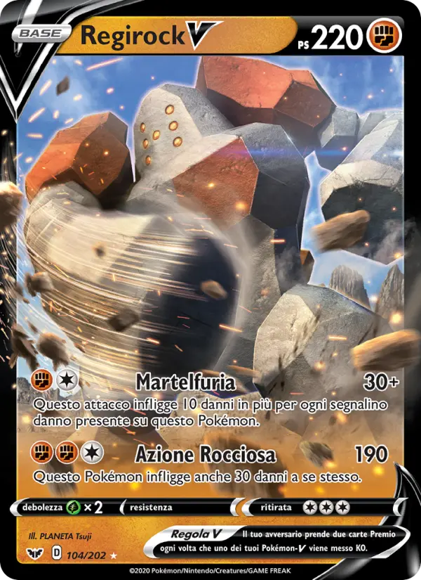 Regirock V #104