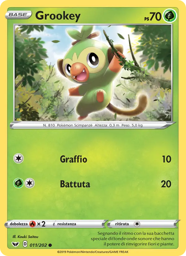 Grookey #11