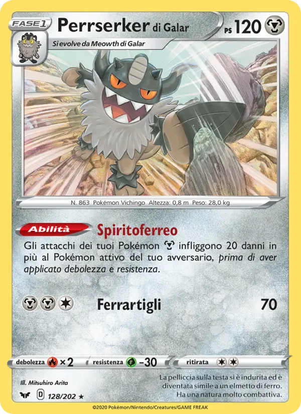 Perrserker di Galar #128