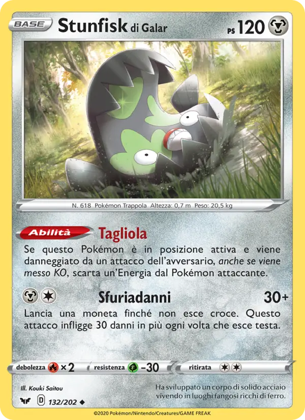 Stunfisk di Galar #132