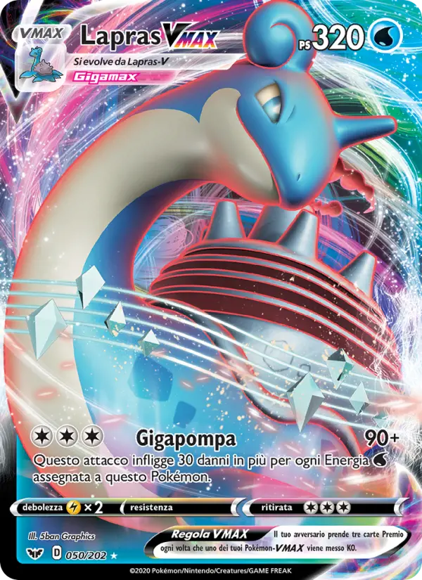 Lapras VMAX #50