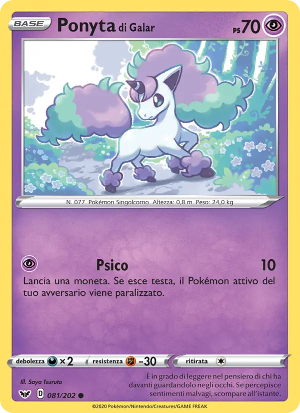 Ponyta di Galar #81
