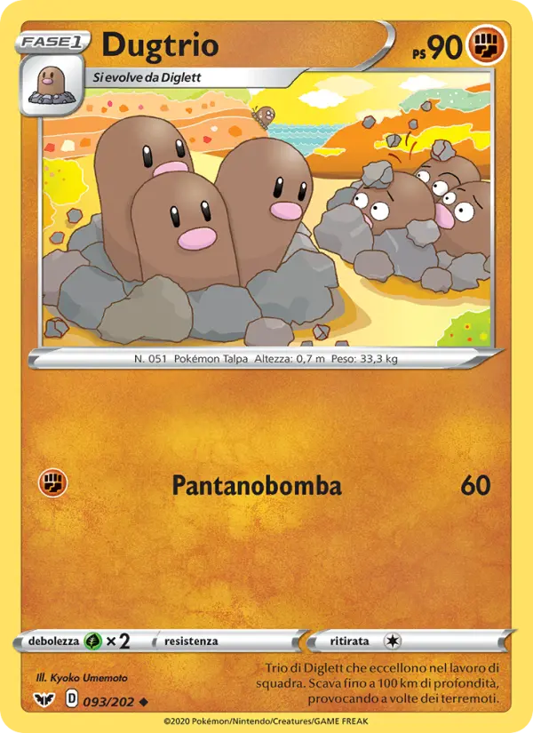 Dugtrio #93