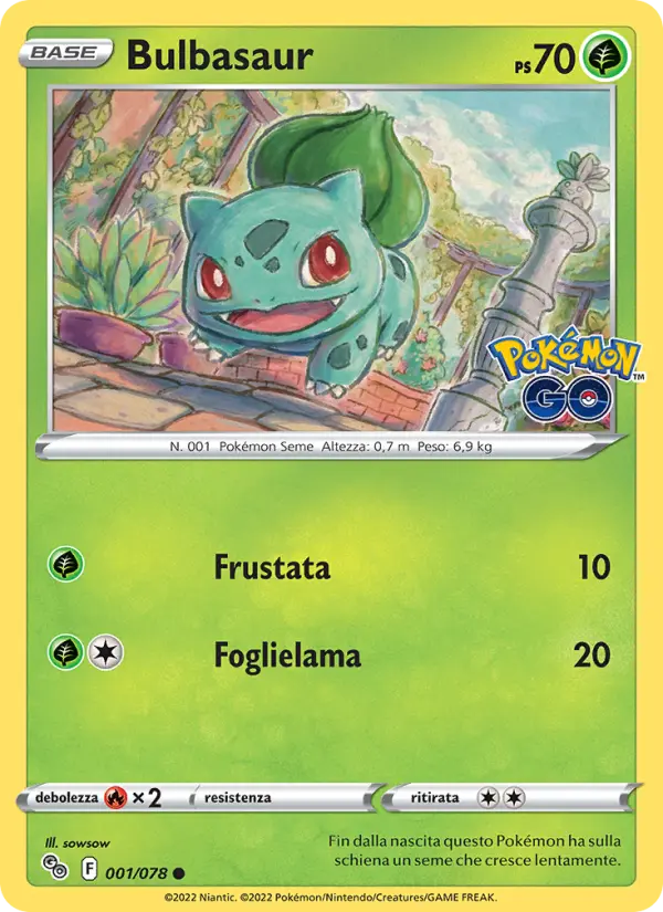 Bulbasaur #001