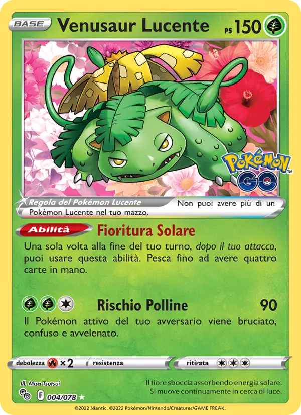 Venusaur Lucente #004