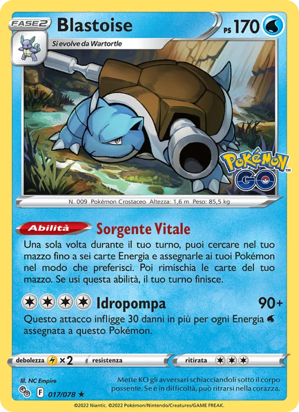 Blastoise #017