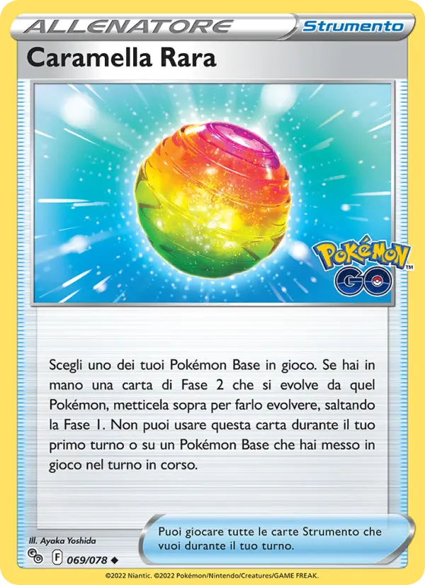 Caramella Rara #069 — Pokémon GO