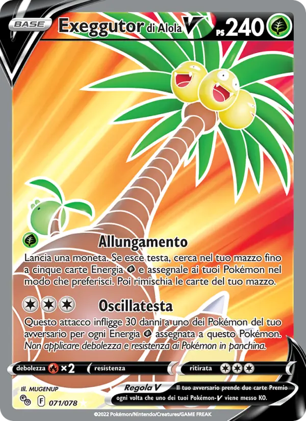Exeggutor di Alola V #071 — Pokémon GO