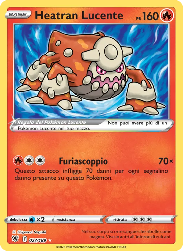 Heatran Lucente #027