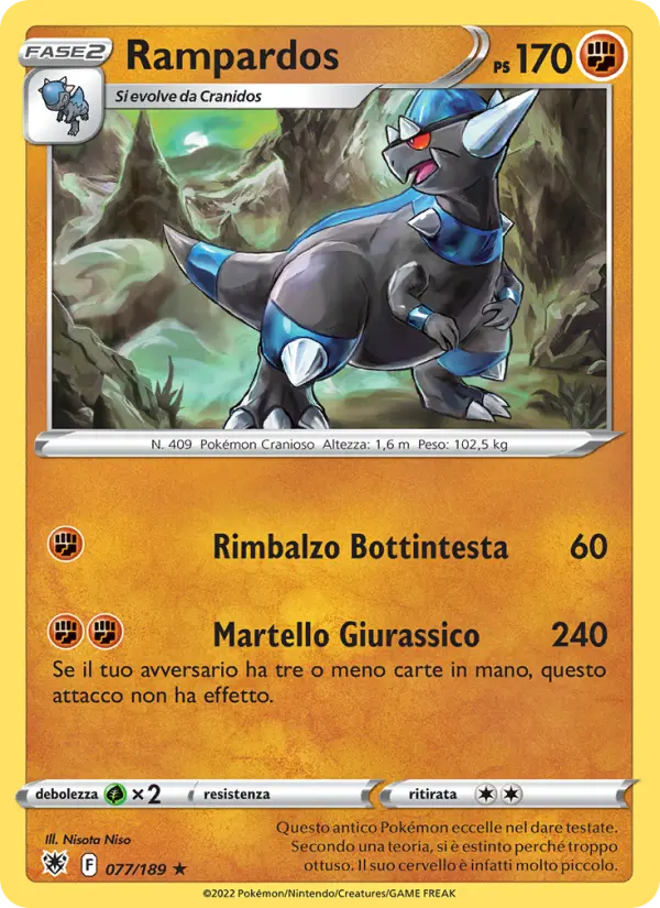 Rampardos #077
