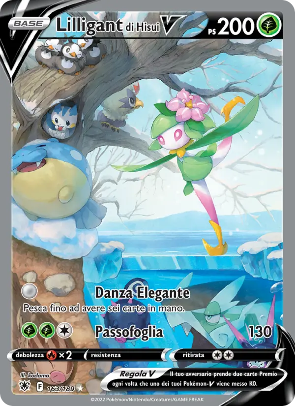 Lilligant di Hisui V #163
