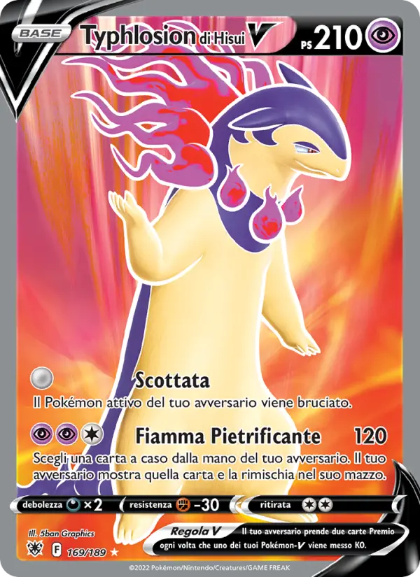 Typhlosion di Hisui V #169