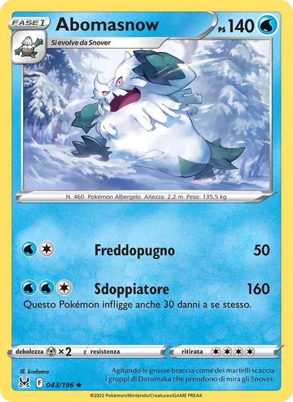 Abomasnow #043