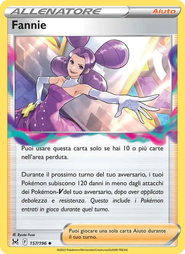 Fannie #157 — Origine Perduta (Reverse Holo)