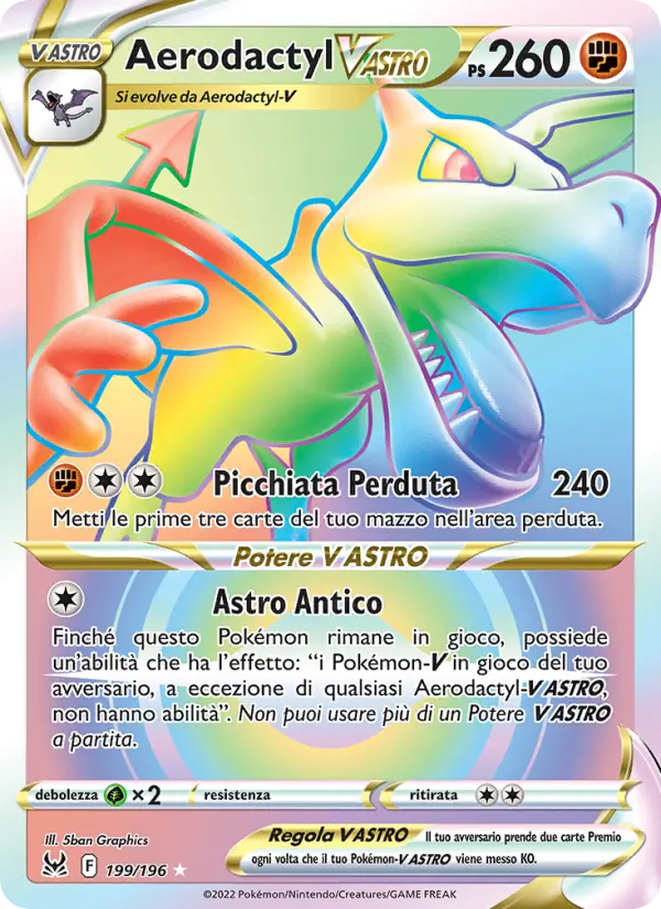 Aerodactyl V ASTRO #199
