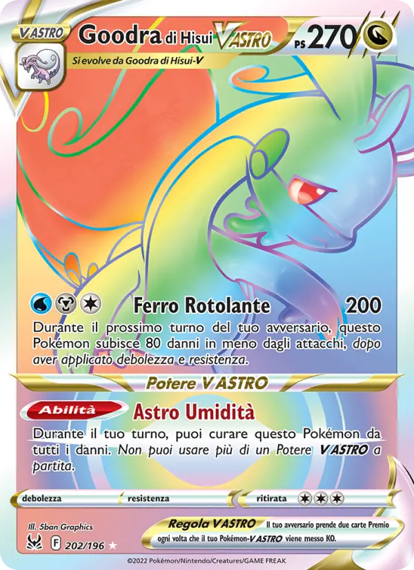Hisuian Goodra VSTAR #202