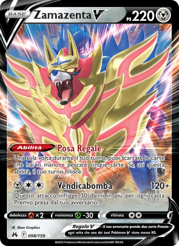 Zamazenta V #098
